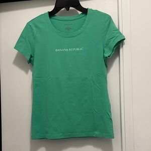 Banana Republic Mint Green Short Sleeve Tee